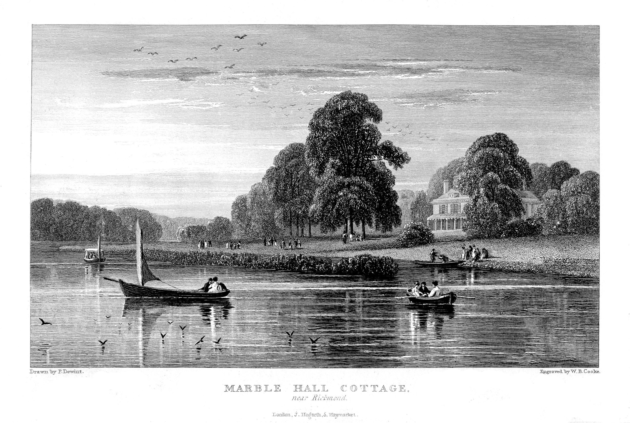 Twickenham Marble Hill,prints,river view
